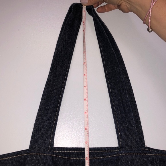 🌞HAND PAINTED Denim Shoulder Bag - Picture 6 of 6